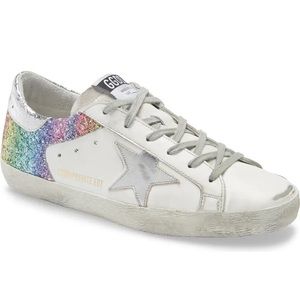 Golden Goose Nordstrom Exclusive Rainbow Glitter